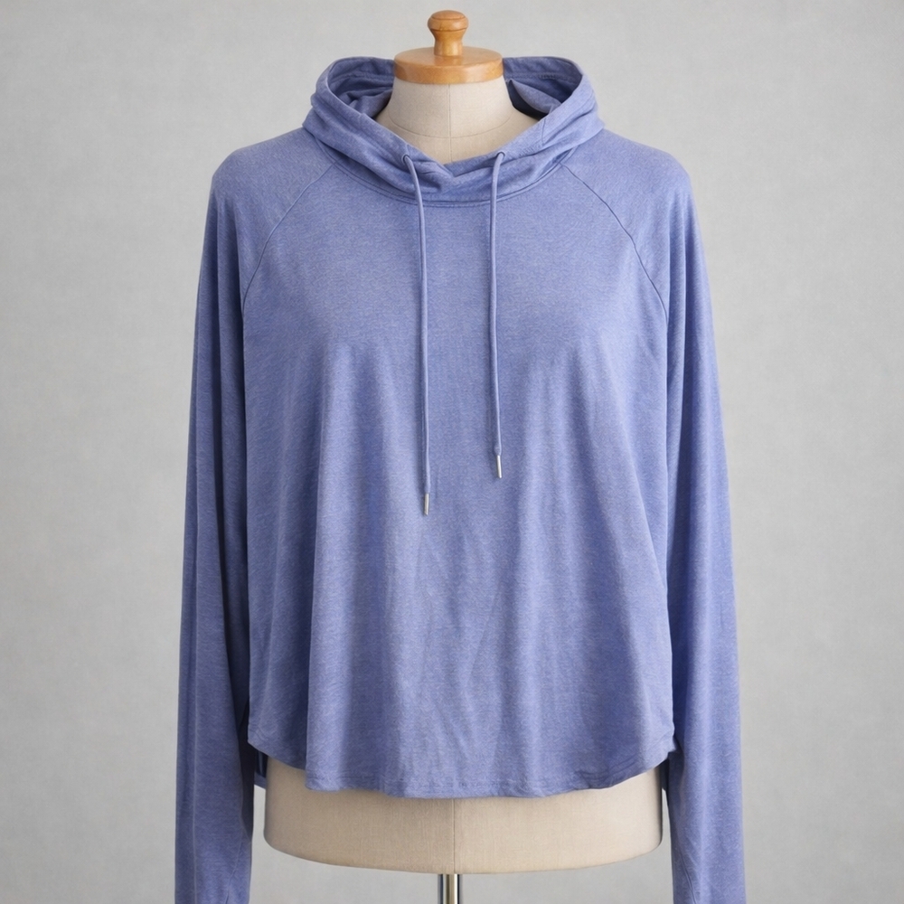 Light Blue Pullover (THIN) Hoodie Top